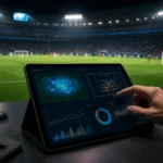 Analyse xg football sur tablette