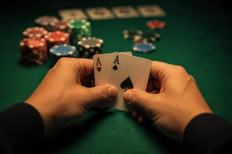 Double as au poker moment de decision
