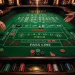 Table de craps lancement gagnant