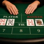 Table de baccarat energique