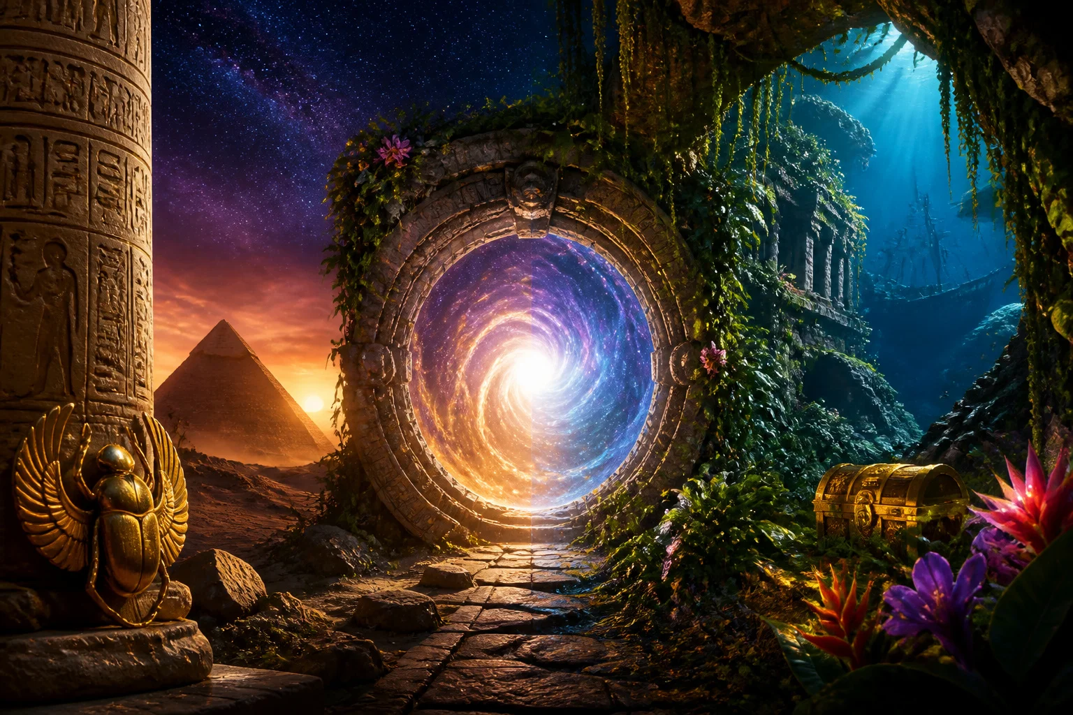 Portail vers des mondes infinis