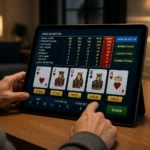 Jeu de poker video sur tablette