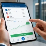 Gestion moderne des devises sur tablette