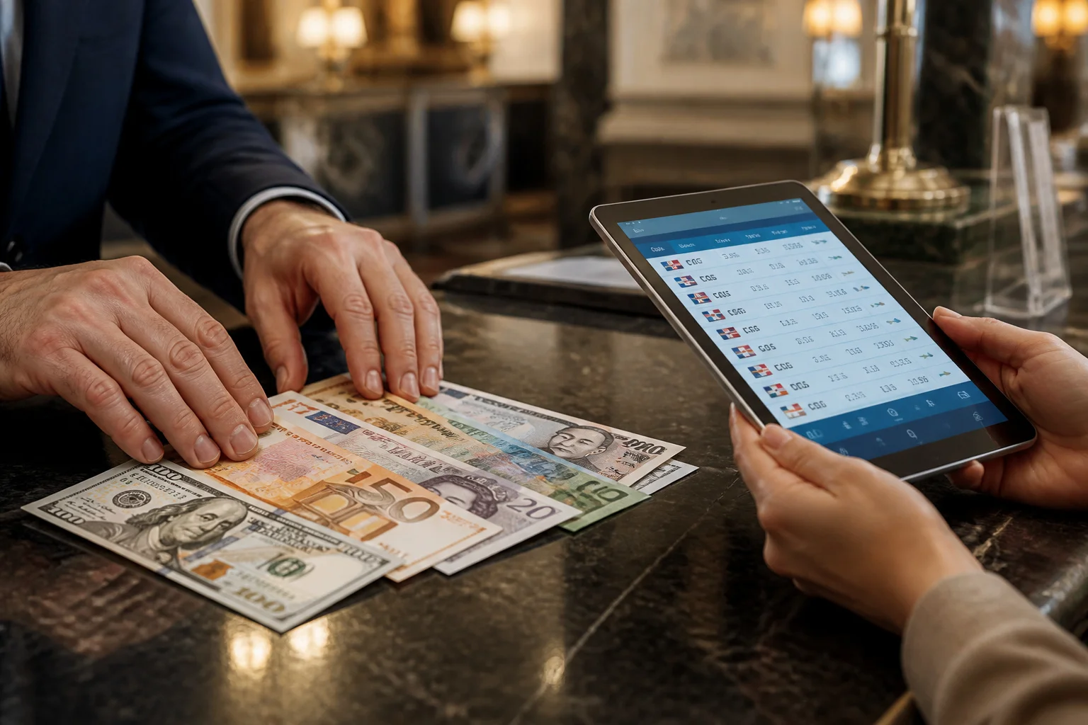 Echange de devises moderne et fiable