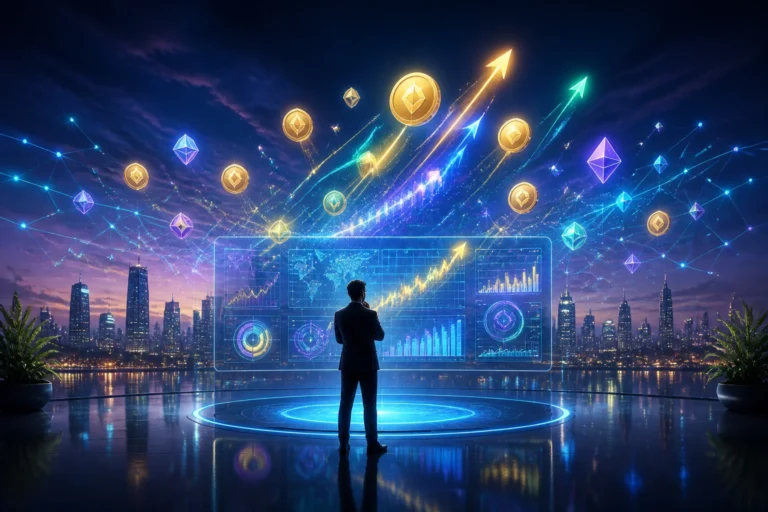 Ascension des cryptomonnaies et analyse de donnees