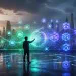 Lavenir connecte ia et blockchain
