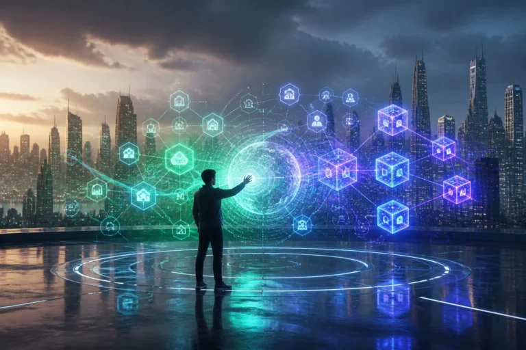 Lavenir connecte ia et blockchain