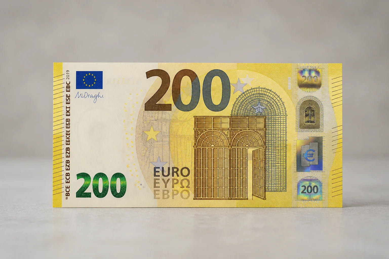Billet de 200 euros serie europe