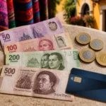 Argent mexicain et carte de credit