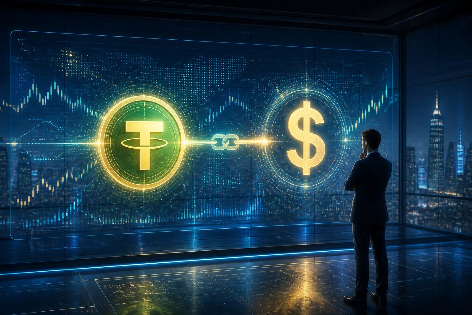 Stabilite financiere numerique usdt usd