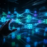 Visualisation blockchain lumineuse