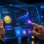 Tablette holographique crypto et croissance