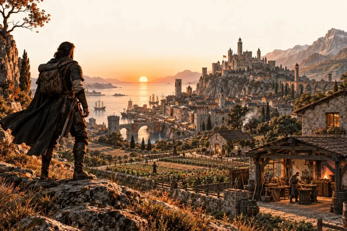 Blackdesert et son monde ouvert sandbox entre exploration, artisanat et logement